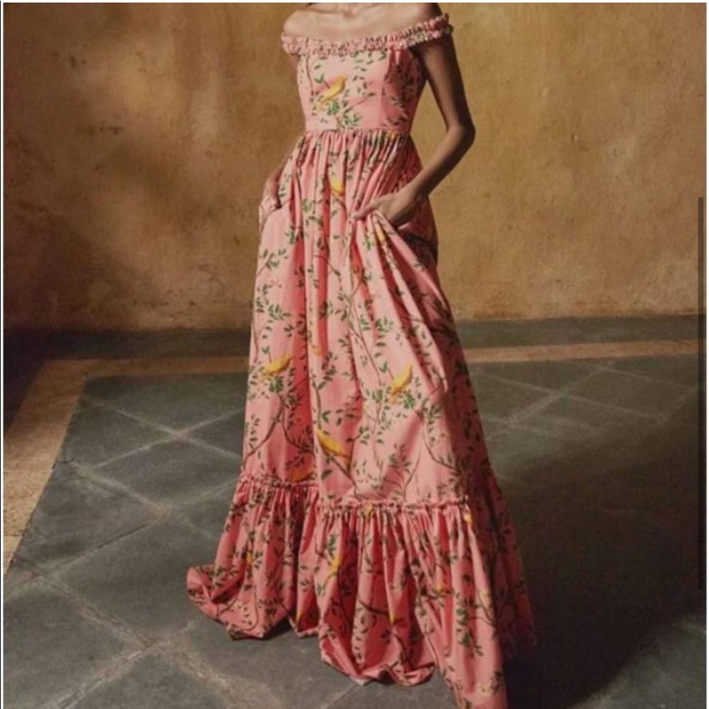 Agua Bendita Achiote Dress